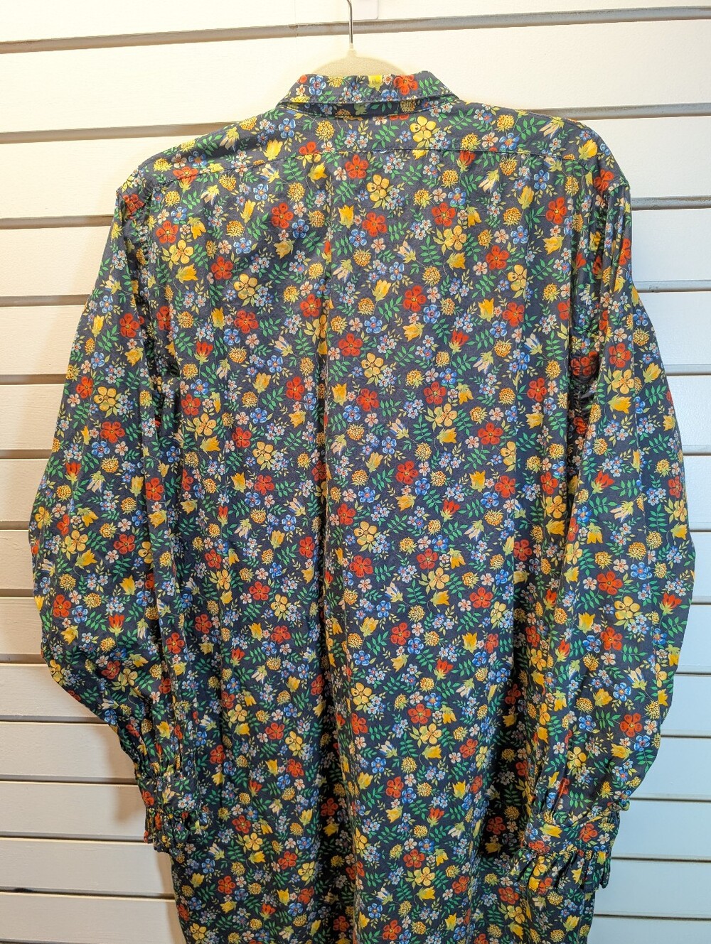 Sleepy Jones Cornett Gown in Liberty Fabric Edenham Floral Navy Size M EUC - Picture 7 of 12
